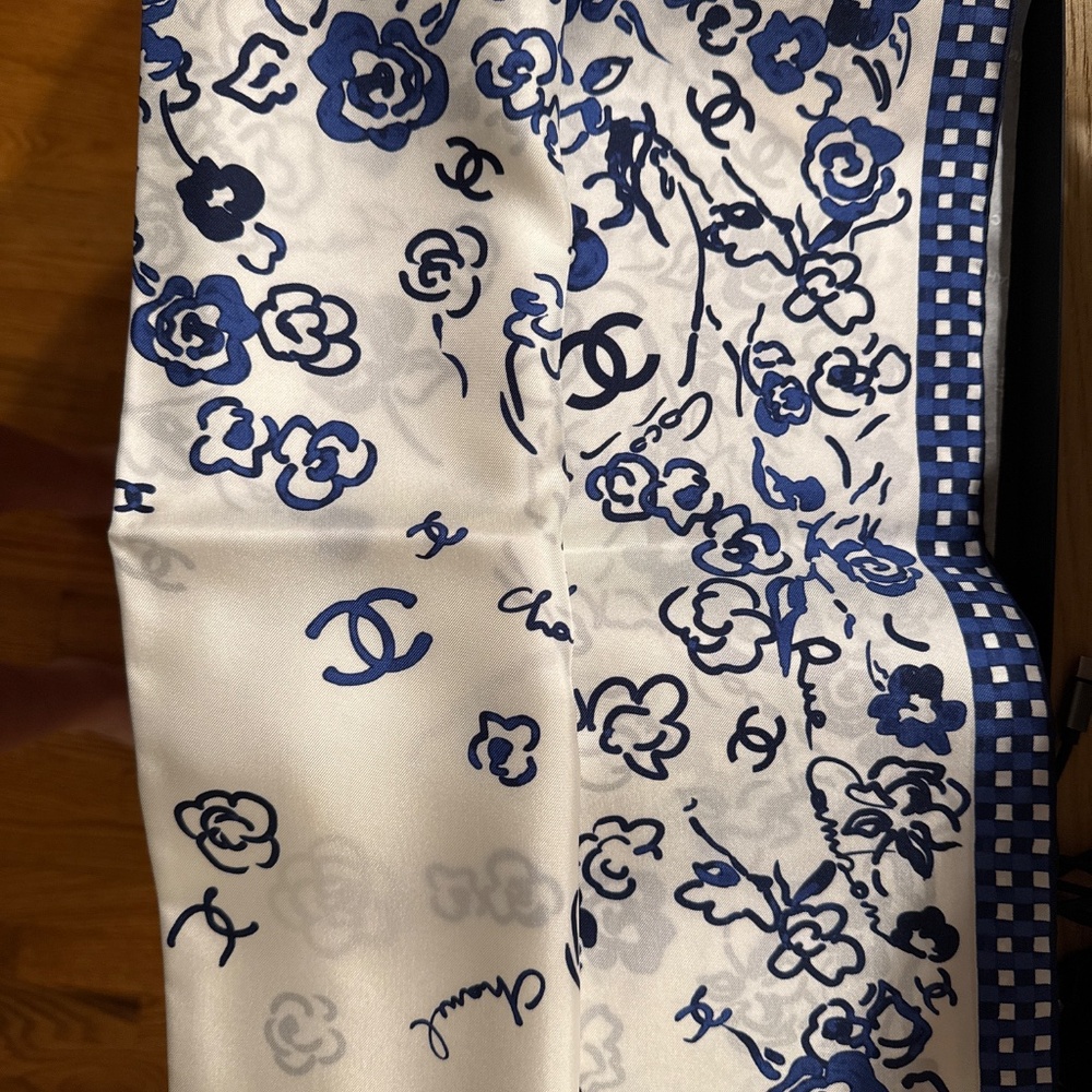 Chanel Silk Scarf - Picture 3 of 3